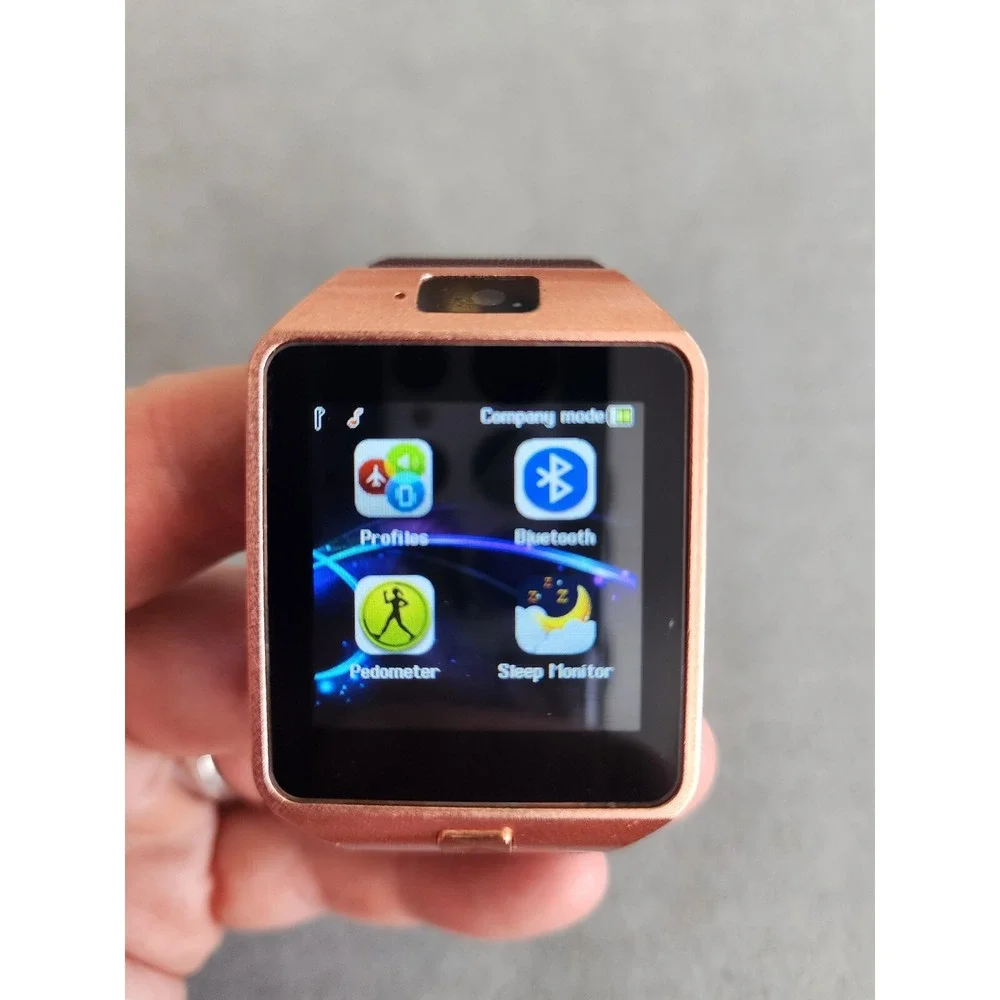 CAWONO Smart Watch Rose Gold Bluetooth Phone Calls FREE‎ $HIPPING!!!!